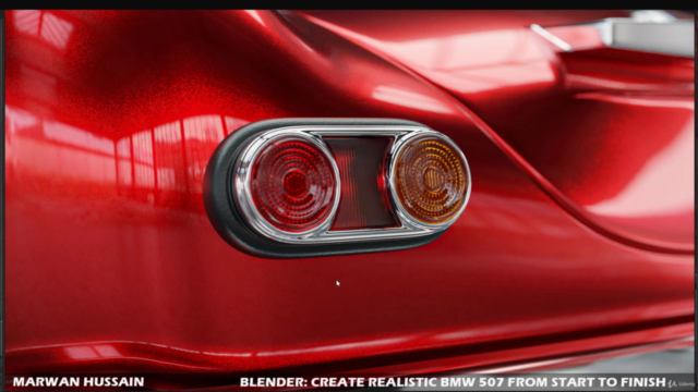 Blender: Create Realistic BMW 507 From Start to Finish - Screenshot_02