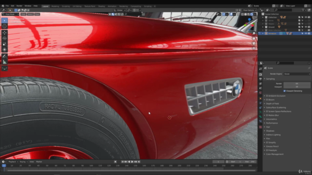 Blender: Create Realistic BMW 507 From Start to Finish - Screenshot_04