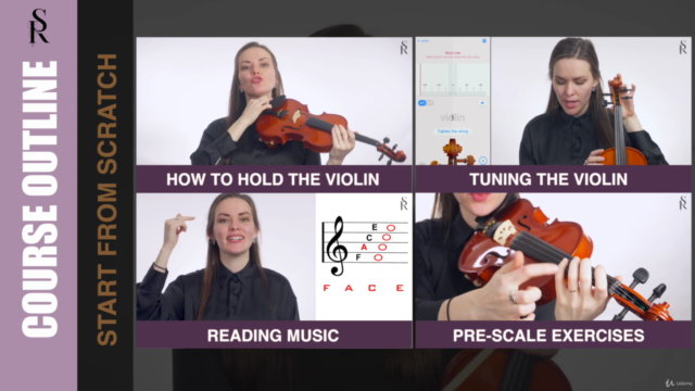 Beginner Violin Course from Zero (2025) – Screenshot 3