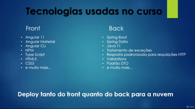 Curso Full Stack Developer – Screenshot 1