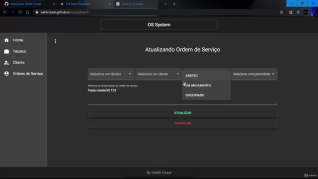 Curso Full Stack Developer – Screenshot 4
