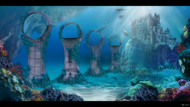 CONCEPT ART Paesaggi con Krita – Screenshot 1