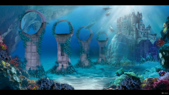 CONCEPT ART Paesaggi con Krita – Screenshot 3