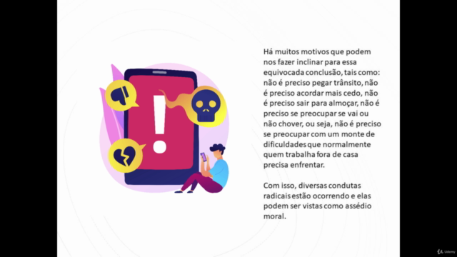 Assédio moral em tempos de home office – Screenshot 1