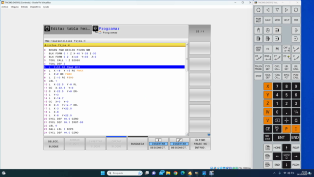 Programación CNC con Heidenhain: Curso Completo – Screenshot 1