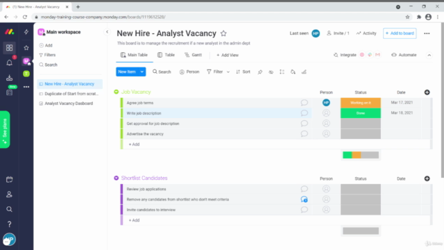 Monday: Project Management on Monday – Screenshot 1