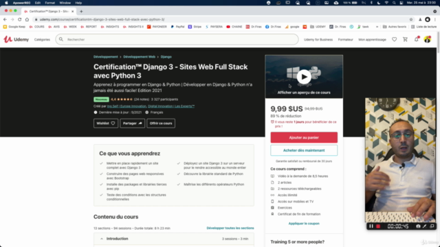 Certification Django 3 - Sites Web Full Stack avec Python 3 - Screenshot_02