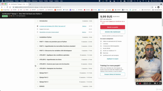 Certification Django 3 - Sites Web Full Stack avec Python 3 - Screenshot_04