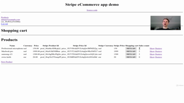 Complete Guide to Payments with Ruby on Rails 7 (Stripe API) – Screenshot 2