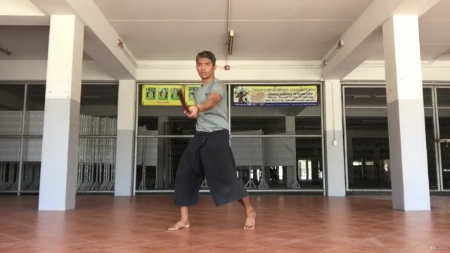 Single Sword level 1 in Krabikrabong martial art of Thailand – Screenshot 3