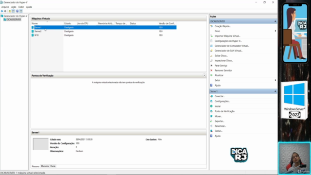 Hyper-V do Windows Server 2022 - Do ZERO ao PROFISSIONAL – Screenshot 3
