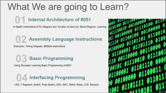 Assembly Language Programming of 8051 Microcontroller – Screenshot 1