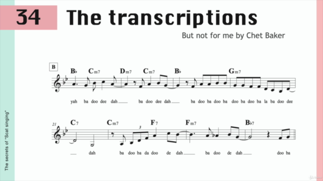 Let's try scat singing -Jazz vocal improvisation for singers – Screenshot 4