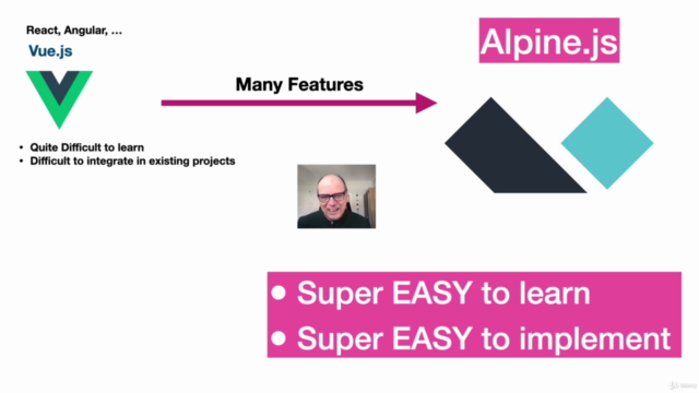 Alpine JS Vs. 3 For Beginners. Learn the new alpine.js v3! – Screenshot 4
