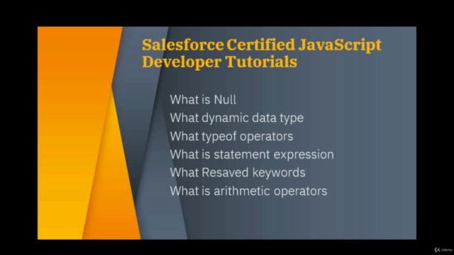 Salesforce Certified JavaScript Developer Exams Tutorials – Screenshot 2
