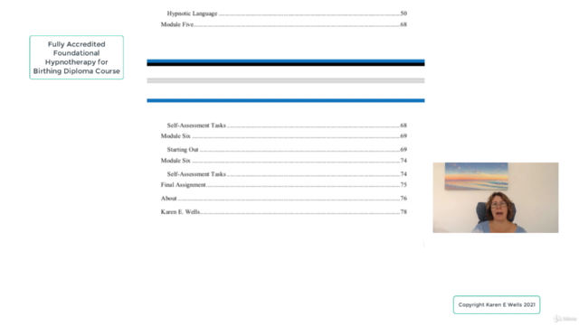 Foundational Hypnotherapy For Birthing Diploma – Screenshot 4