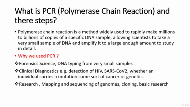 Learn DNA Primer Design for Polymerase Chain Reaction – Screenshot 1