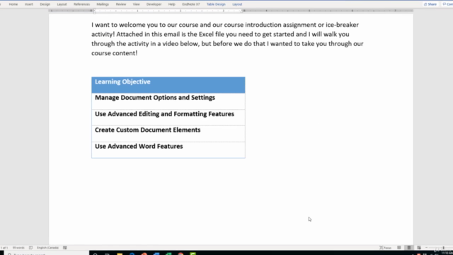 Microsoft Word 2019 Expert Exam (MO-101) – Screenshot 2