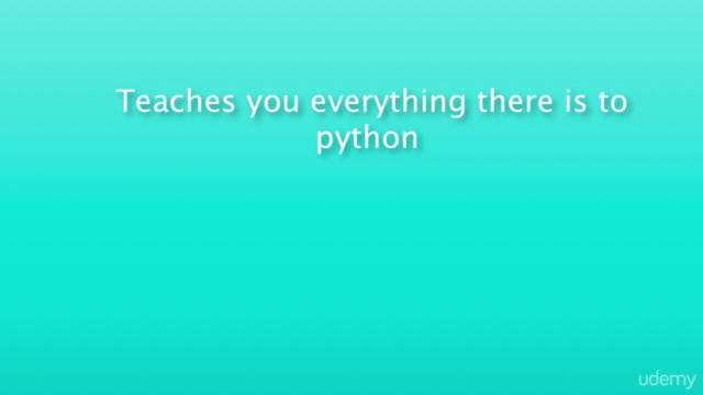 Learn Python: The Complete Python Programming Course – Screenshot 3