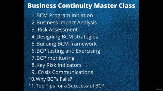 Business Continuity Management BCMS & ISO 22301 Masterclass - Screenshot_04