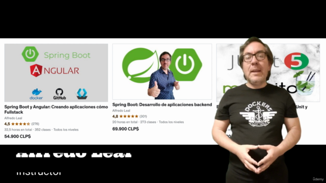 Spring Boot: Desarrollo de aplicaciones backend – Screenshot 1