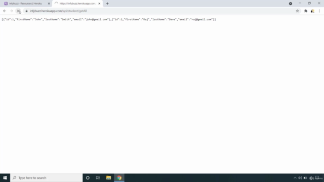 Deploy Spring Boot App with PostgreSQL On Heroku For FREE – Screenshot 3