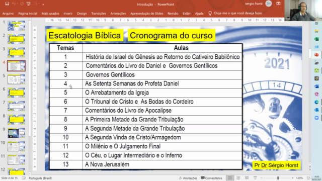 Curso de Escatologia Bíblica (Básico e Intermediário) – Screenshot 1