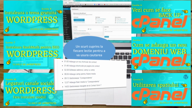Învață Wordpress de la 0 pentru crearea unui website 2025 – Screenshot 2