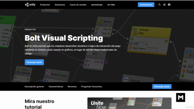 Unity BOLT Visual Scripting para Videojuegos 2D y 3D - Screenshot_01