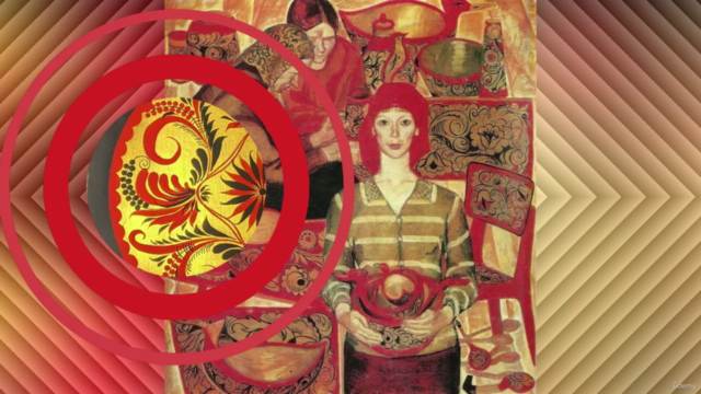 Russian Mandalas - Folk Art Acrylic Painting for Beginners – Screenshot 2