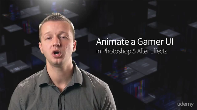 Design and Animate a Gamer UI – Screenshot 2