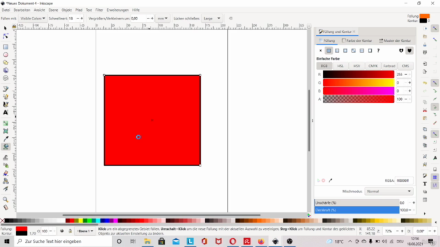 Inkscape Meisterkurs das kostenlose Grafikdesignprogramm – Screenshot 2