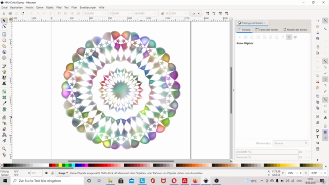 Inkscape Meisterkurs das kostenlose Grafikdesignprogramm – Screenshot 4