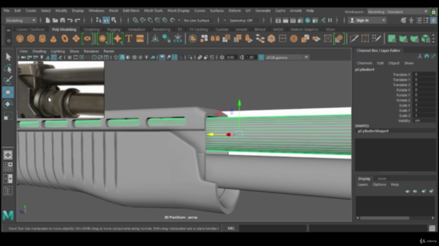 Modelando & Texturizando - Armas de fogo para jogos – Screenshot 1