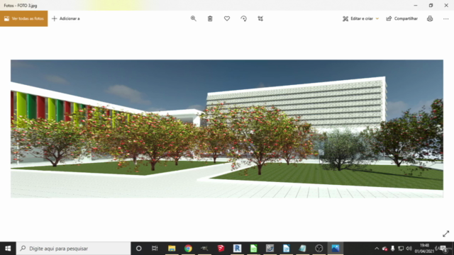 Arquitetura escolar - Projeto escola feito no Revit – Screenshot 4