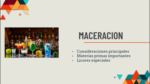 Curso teórico de elaboración de licores naturales – Screenshot 1