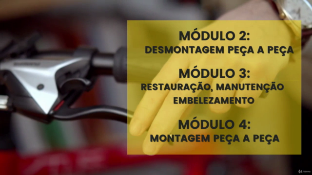 Manutenção e Restauração de Bicicletas – Screenshot 3