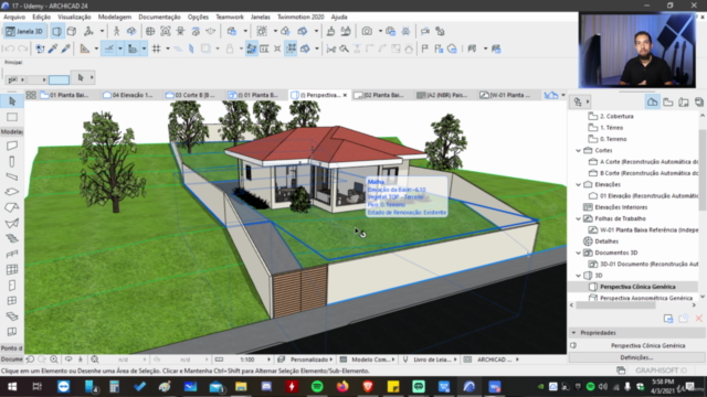 Curso Archicad 24 Rápido e Fácil – Screenshot 1