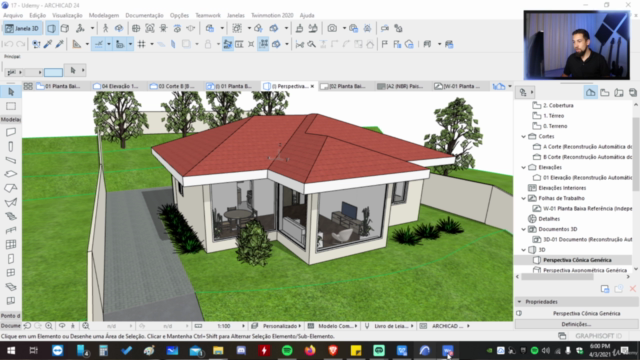Curso Archicad 24 Rápido e Fácil – Screenshot 2