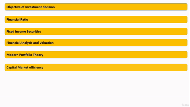 Investment analysis & Portfolio Management course – Screenshot 3