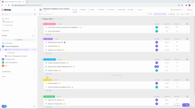 ClickUp Project Management - The Complete Beginners Course – Screenshot 1