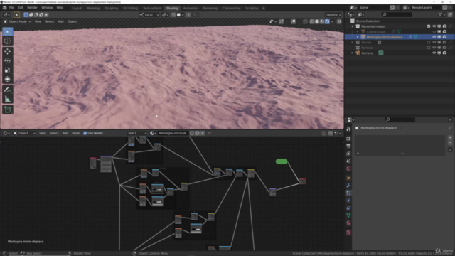 Realizzare paesaggi virtuali in Blender – Screenshot 2
