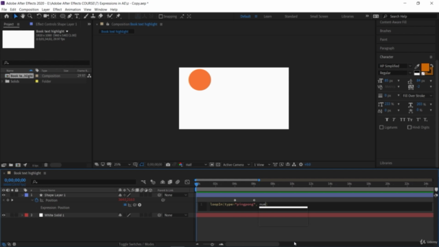 after effects expressions opacity flash