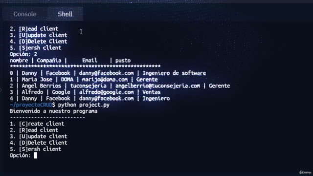 Curso Práctico de Python: Crea un CRUD Completo desde Cero – Screenshot 2