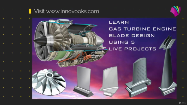 Gas Turbine Engine Compressor Blade Design in CATIA V5 - Screenshot_04