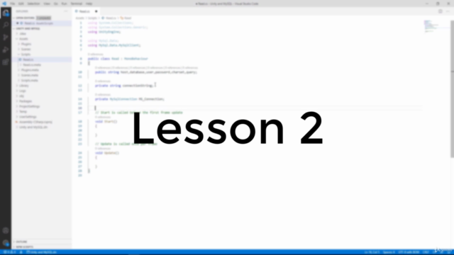 Unity and MySQL Connection – Screenshot 3