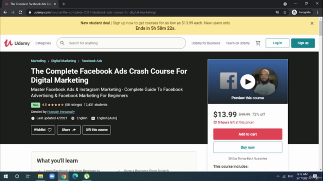 Facebook Ads & Facebook Marketing Crash Course For Beginners - Screenshot_02