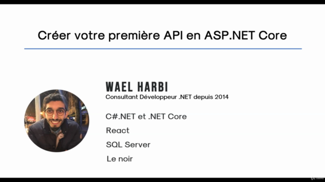 Créez votre première API en ASP.NET Core – Screenshot 2