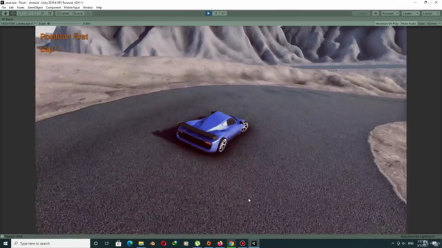 Unity 3D Make A Complete Racing Game - Screenshot_03