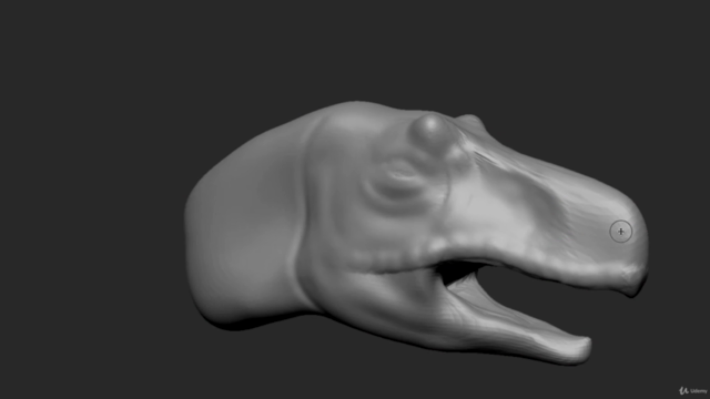 初心者向けZbrushモデリングと3Dプリント講座【恐竜編】 – Screenshot 3
